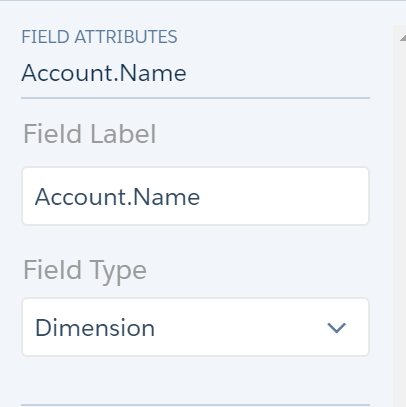 Dimension Attributes